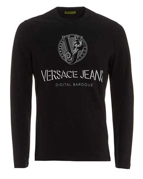 versace t-shirt men's cheap|versace long sleeve shirt men.